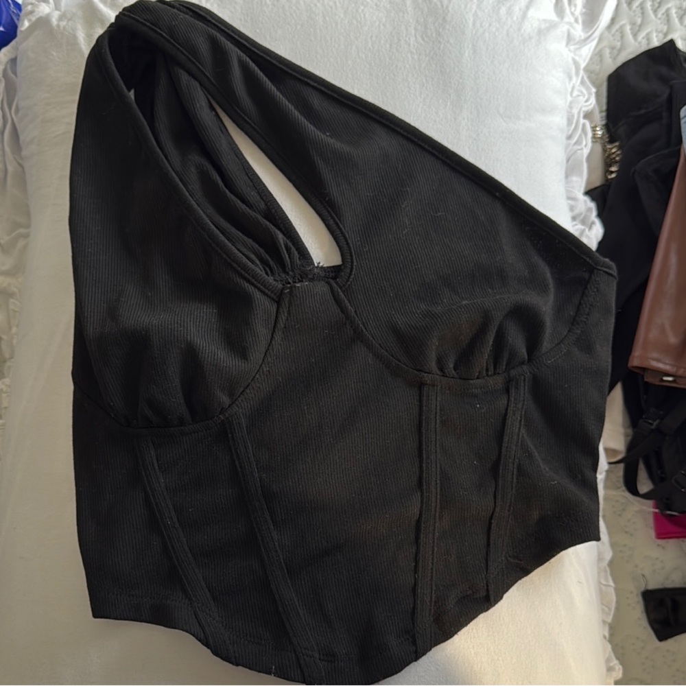 Black Going Out Top